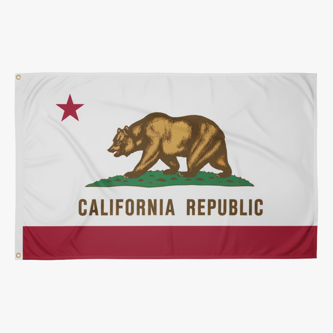 Depiction of California State Flag - Gates Flag & Banner