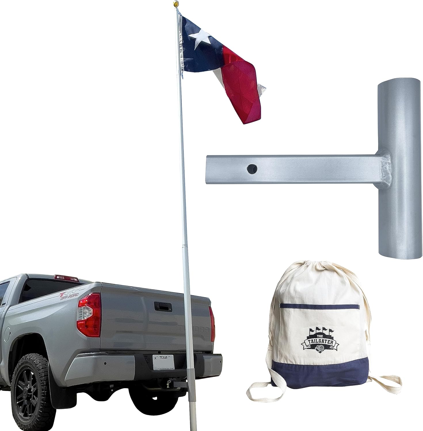 American Elite Telescoping Flagpole - Gates Flag & Banner
