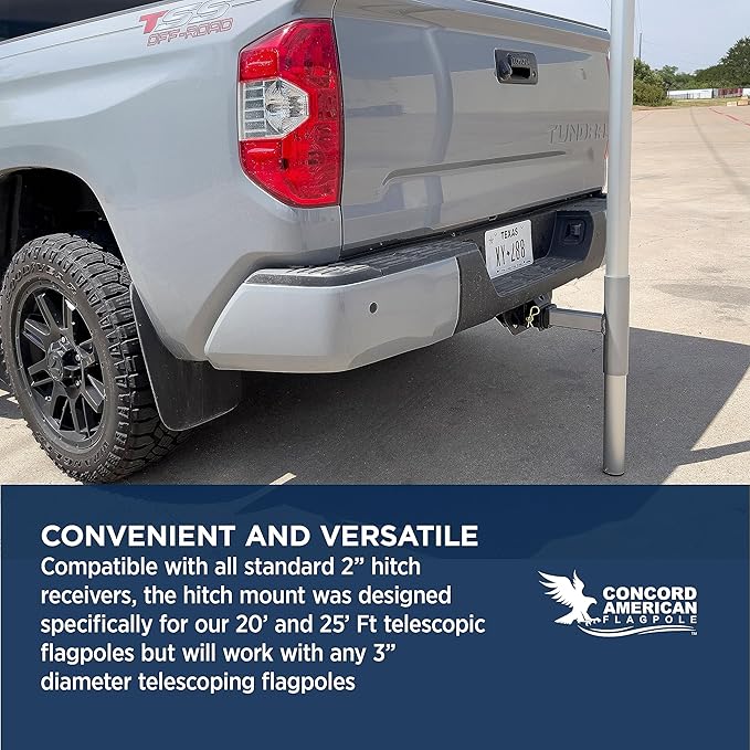 American Elite Telescoping Flagpole - Gates Flag & Banner