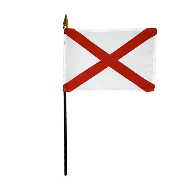 Depiction of Alabama State Stick flag - Gates Flag & Banner