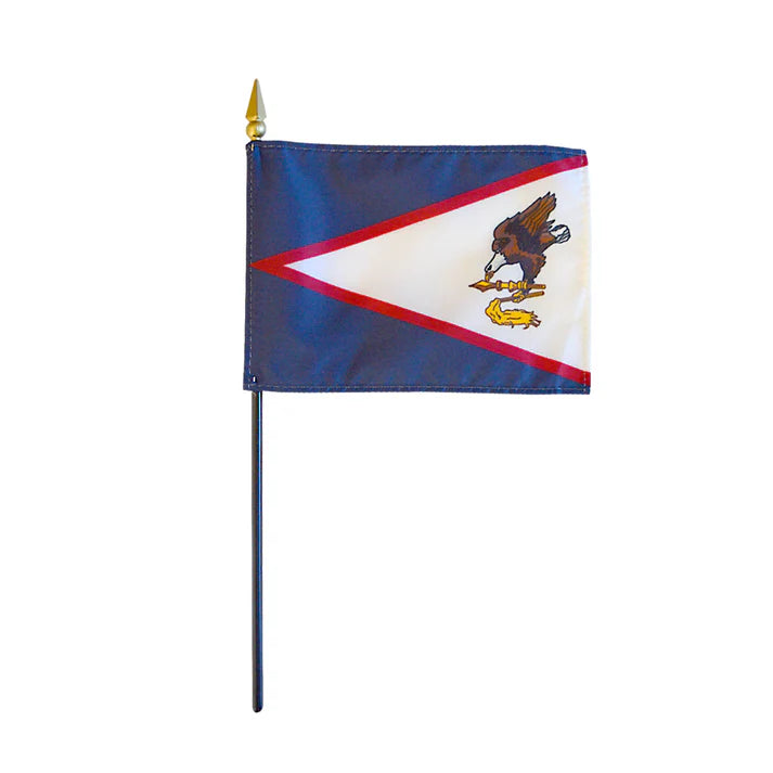 Depiction of American Samoa Stick Flag - Gates Flag & Banner