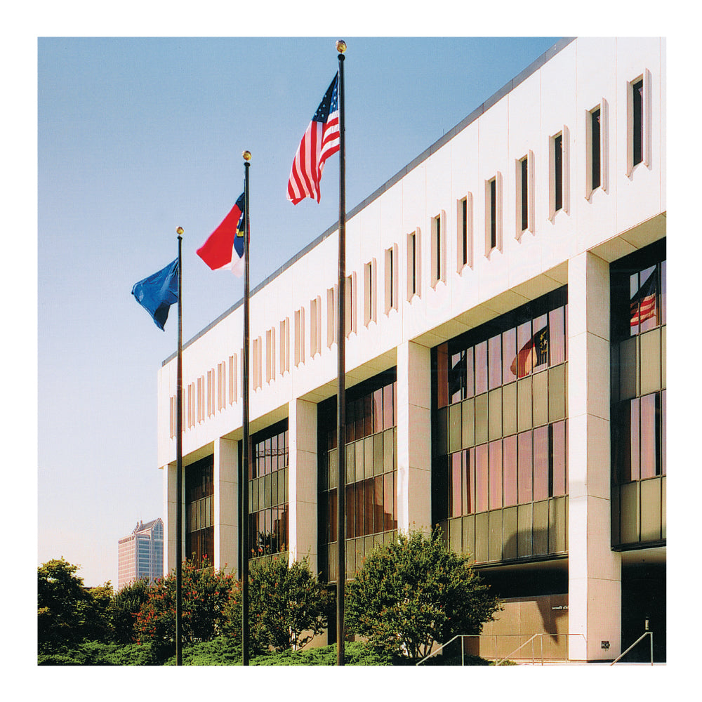 25' External Flagpole - Gates Flag & Banner