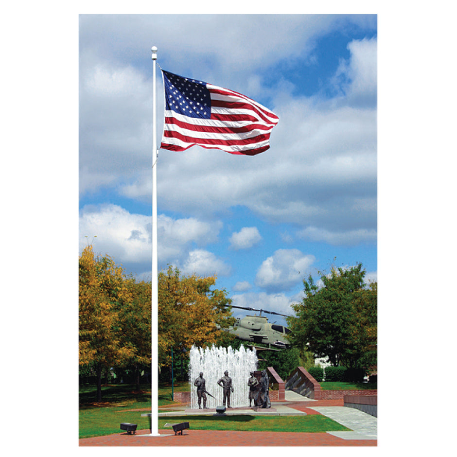 40' Internal Flagpole - Gates Flag & Banner