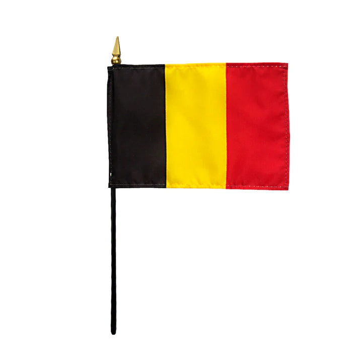 Depiction of Belgium Stick Flag - Gates Flag & Banner