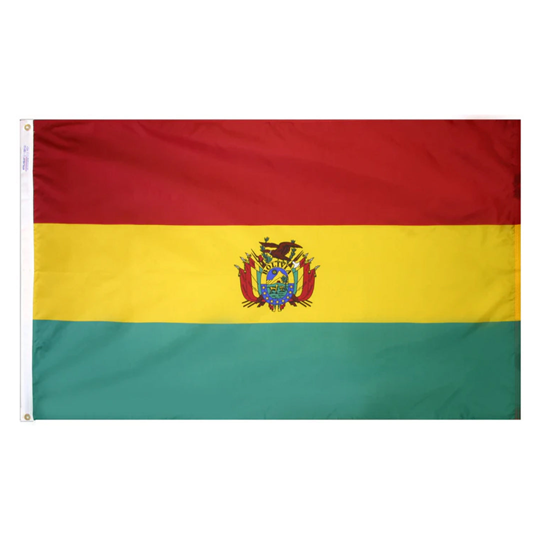 Depiction of Bolivia Government Flag - Gates Flag & Banner