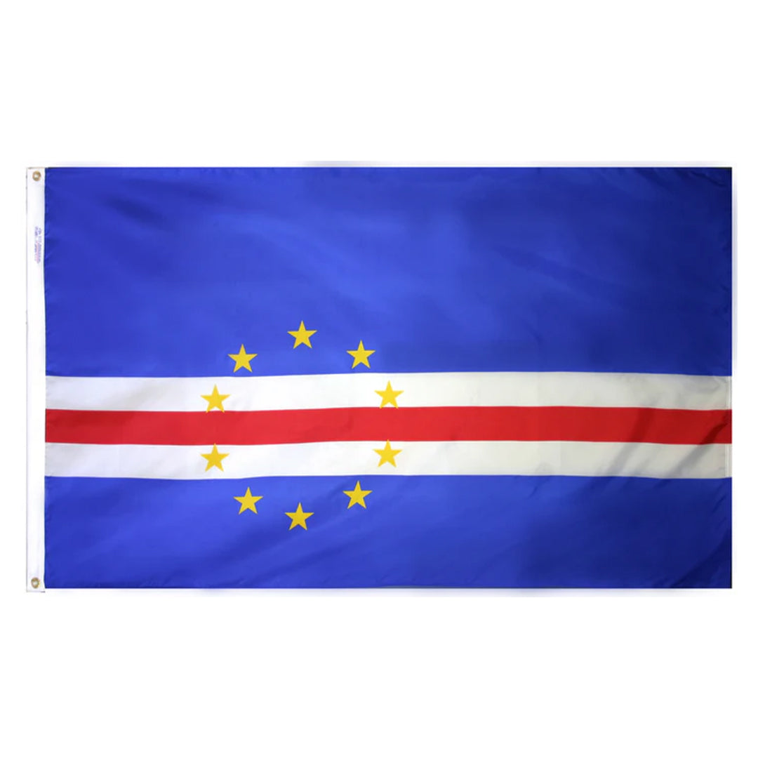 Depiction of Cape Verde Flag - Gates Flag & Banner