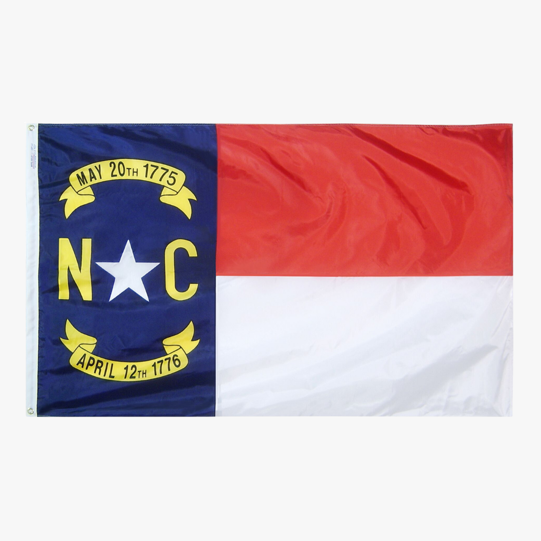Depiction of North Carolina State Flag - Gates Flag & Banner