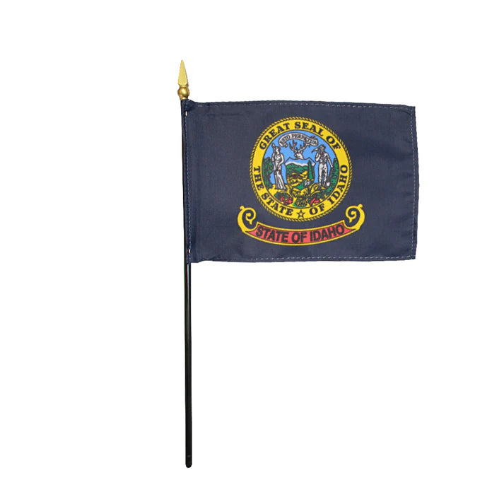 Depiction of Idaho state Stick Flag - Gates Flag & Banner