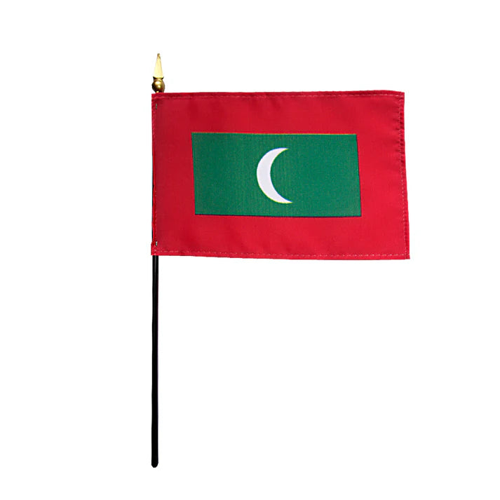 Depiction of Maldives Stick Flag - Gates Flag & Banner