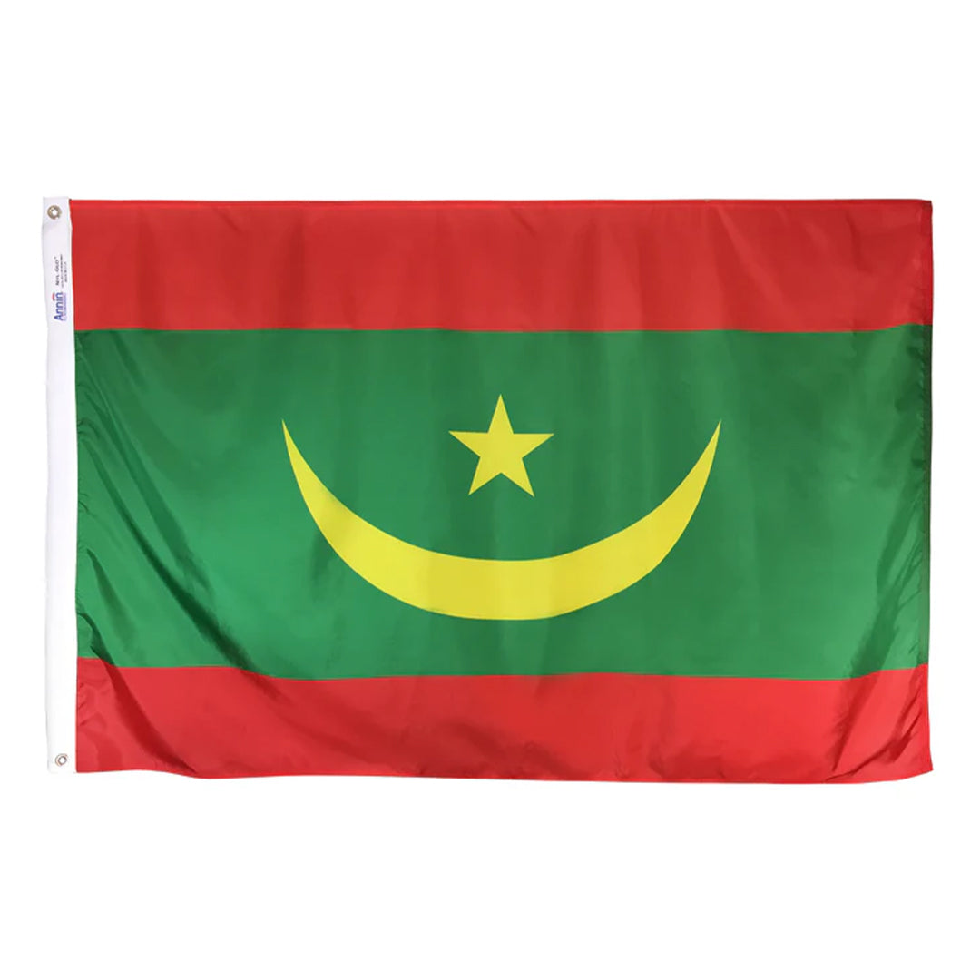 Depiction of Mauritania Flag - Gates Flag & Banner