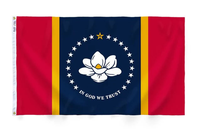 Depiction of Mississippi State Flag - Gates Flag & Banner