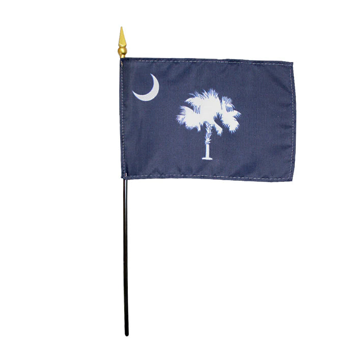 Depiction of South Carolina State Stick Flag - Gates Flag & Banner