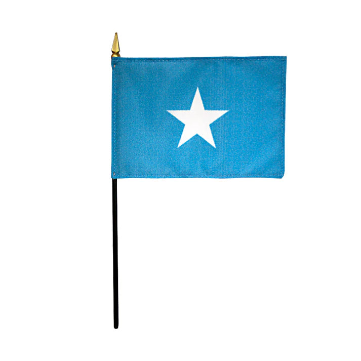 Depiction of Somalia Stick Flag - Gates Flag & Banner