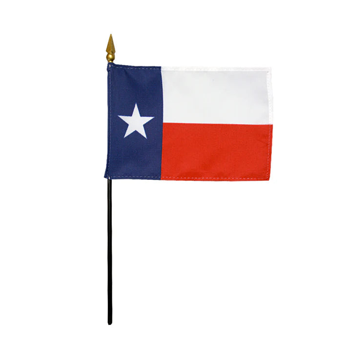 Depiction of Texas state stick flag - Gates Flag & Banner