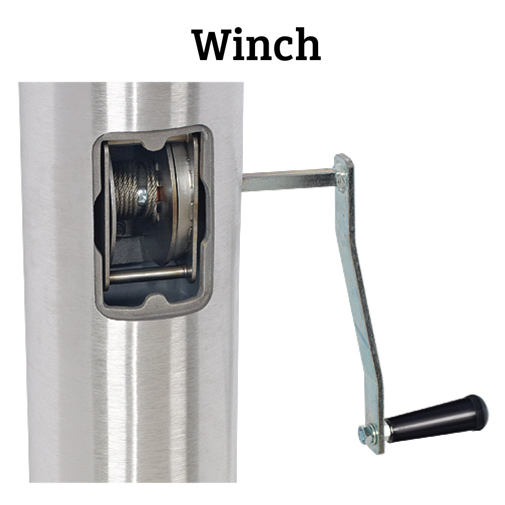 20' Internal Flagpole - Gates Flag & Banner