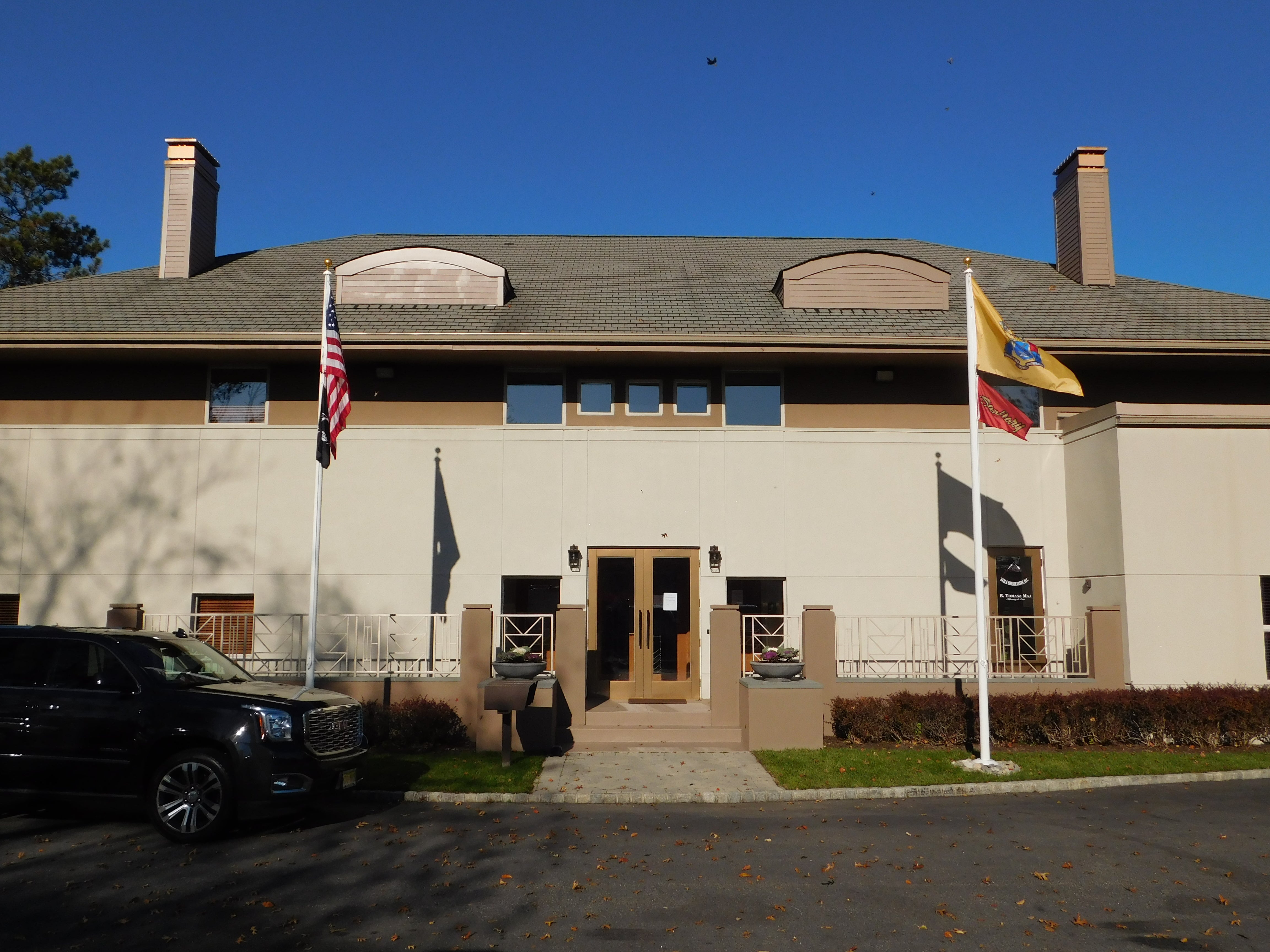 Commercial External Fiberglass Flagpole - Gates Flag & Banner