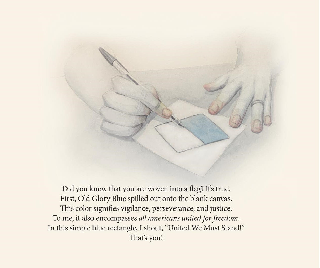 Unfurling the Freedom Flag - A 9/11 Story (Soft Back) - Gates Flag & Banner