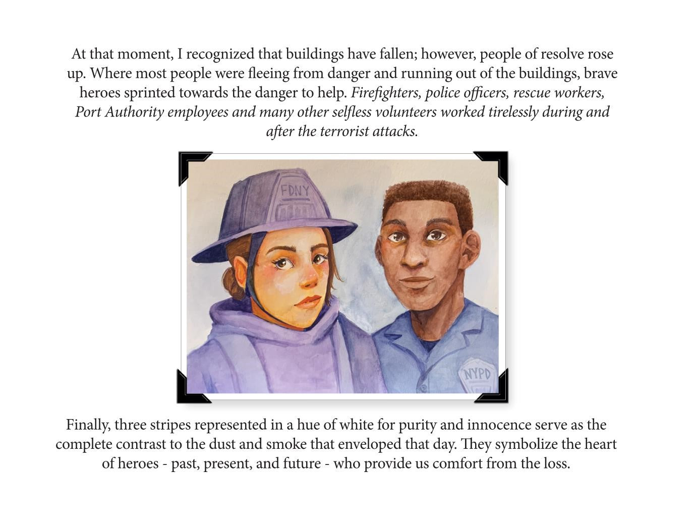 Unfurling the Freedom Flag - A 9/11 Story (Soft Back) - Gates Flag & Banner