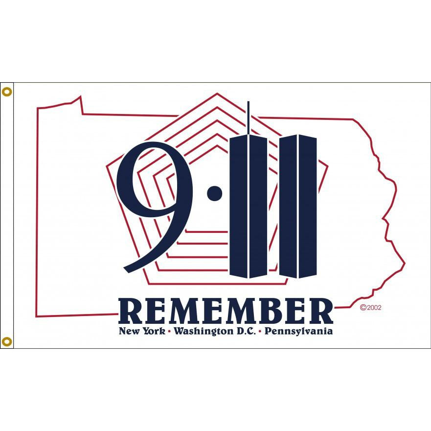 9/11 Remember Flag - Gates Flag & Banner