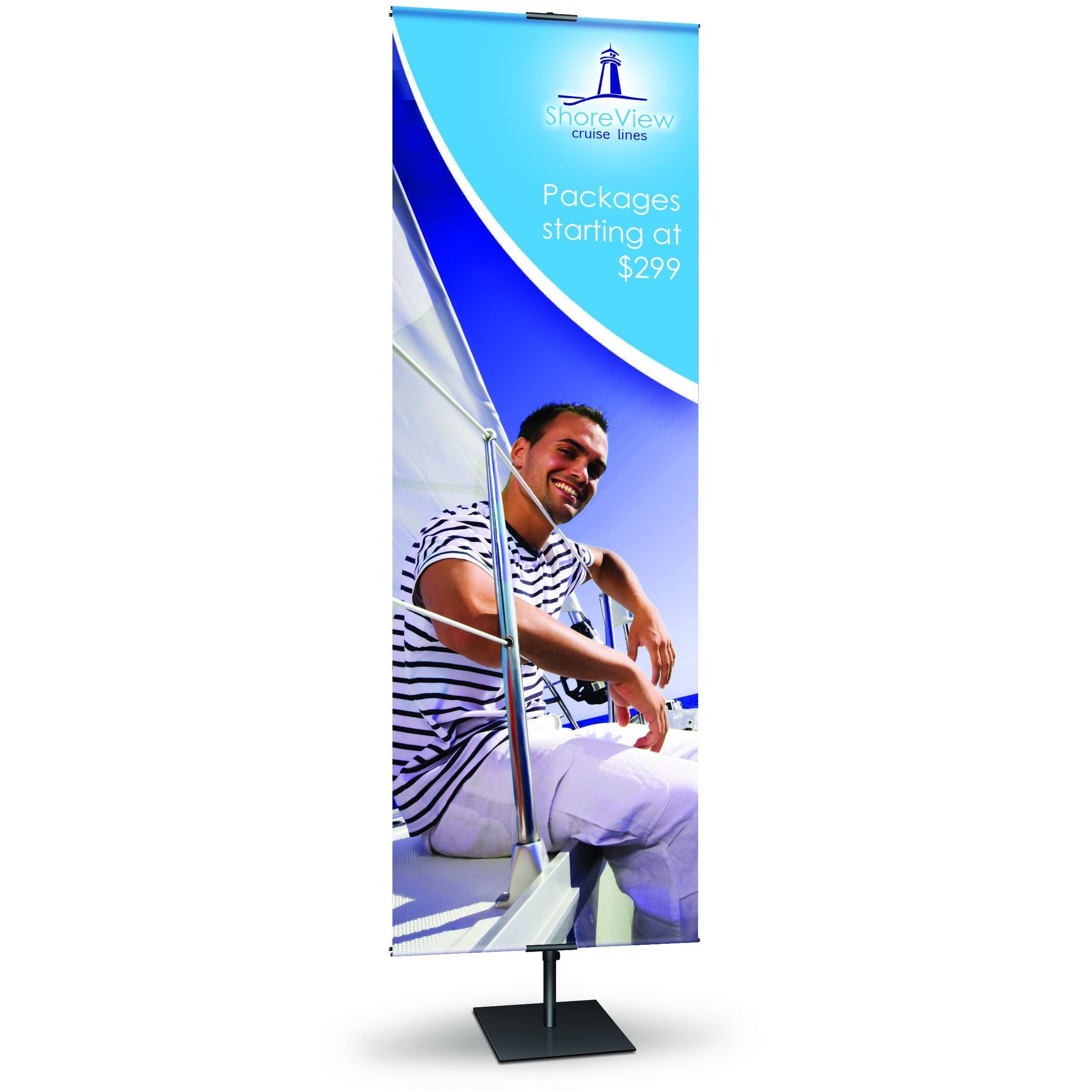 Banner Stand - Gates Flag & Banner