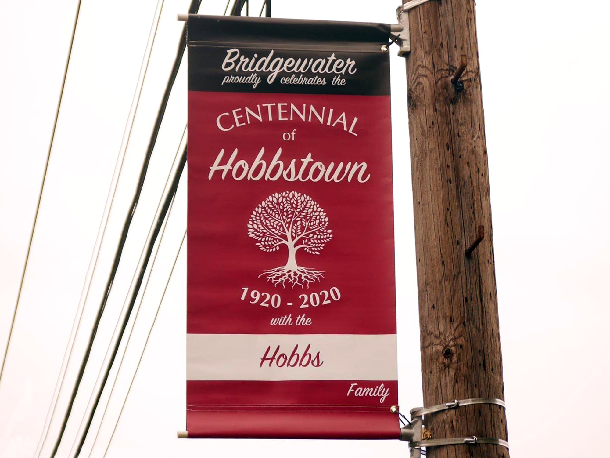 Custom Avenue Lightpole Banners - Gates Flag & Banner