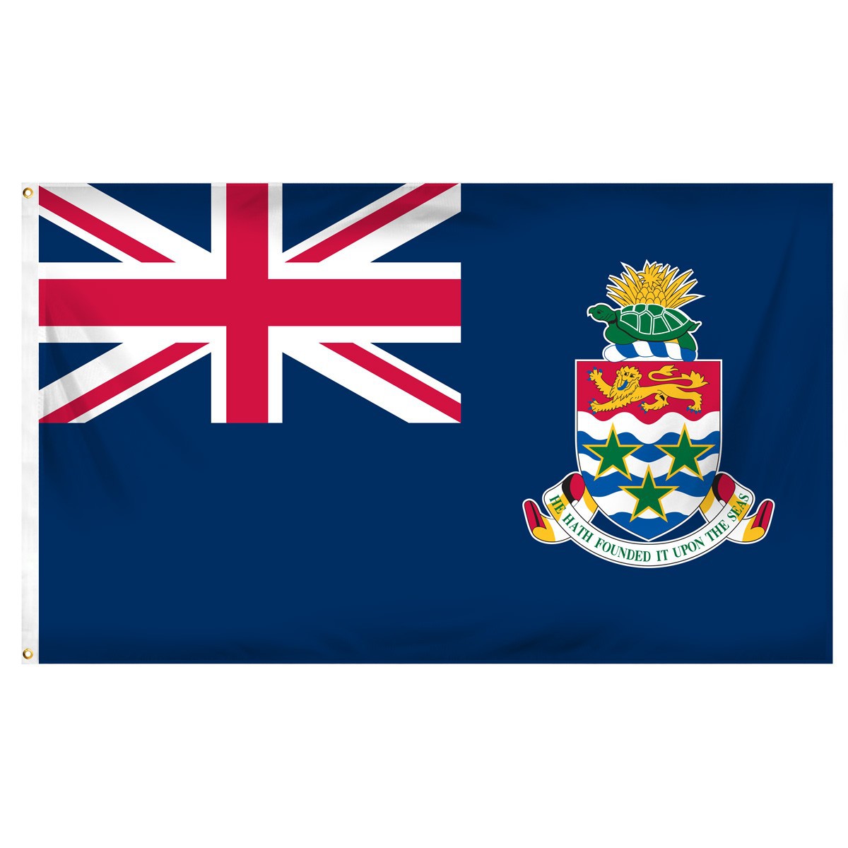 Depiction of Cayman Islands Flag - Gates Flag & Banner