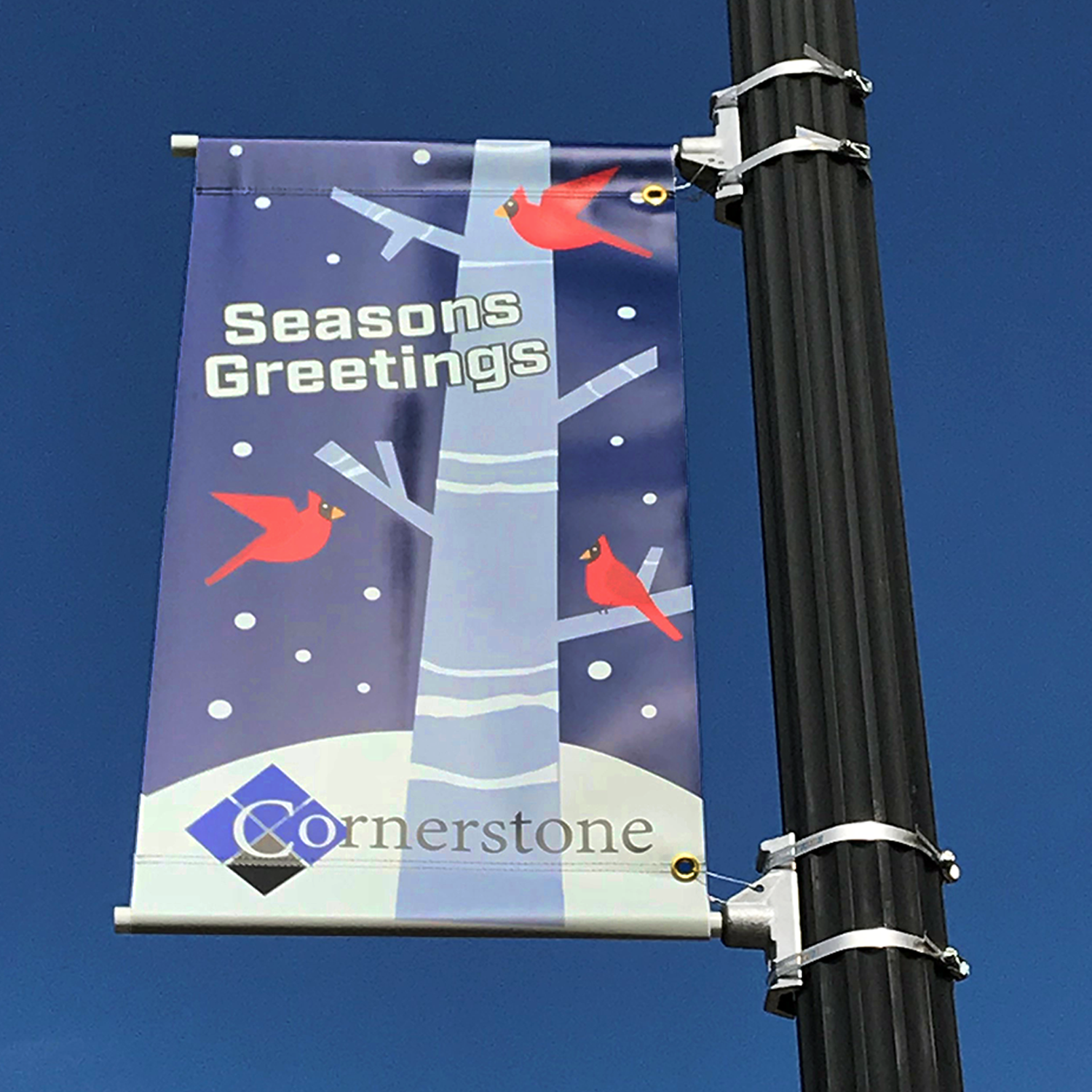 Custom Avenue Lightpole Banners - Gates Flag & Banner