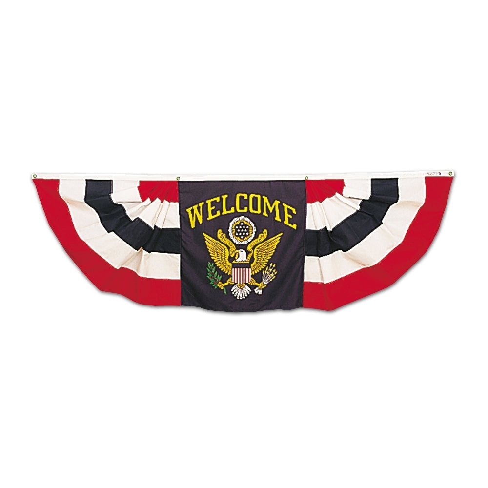 Pleated Fan Bunting - Gates Flag & Banner