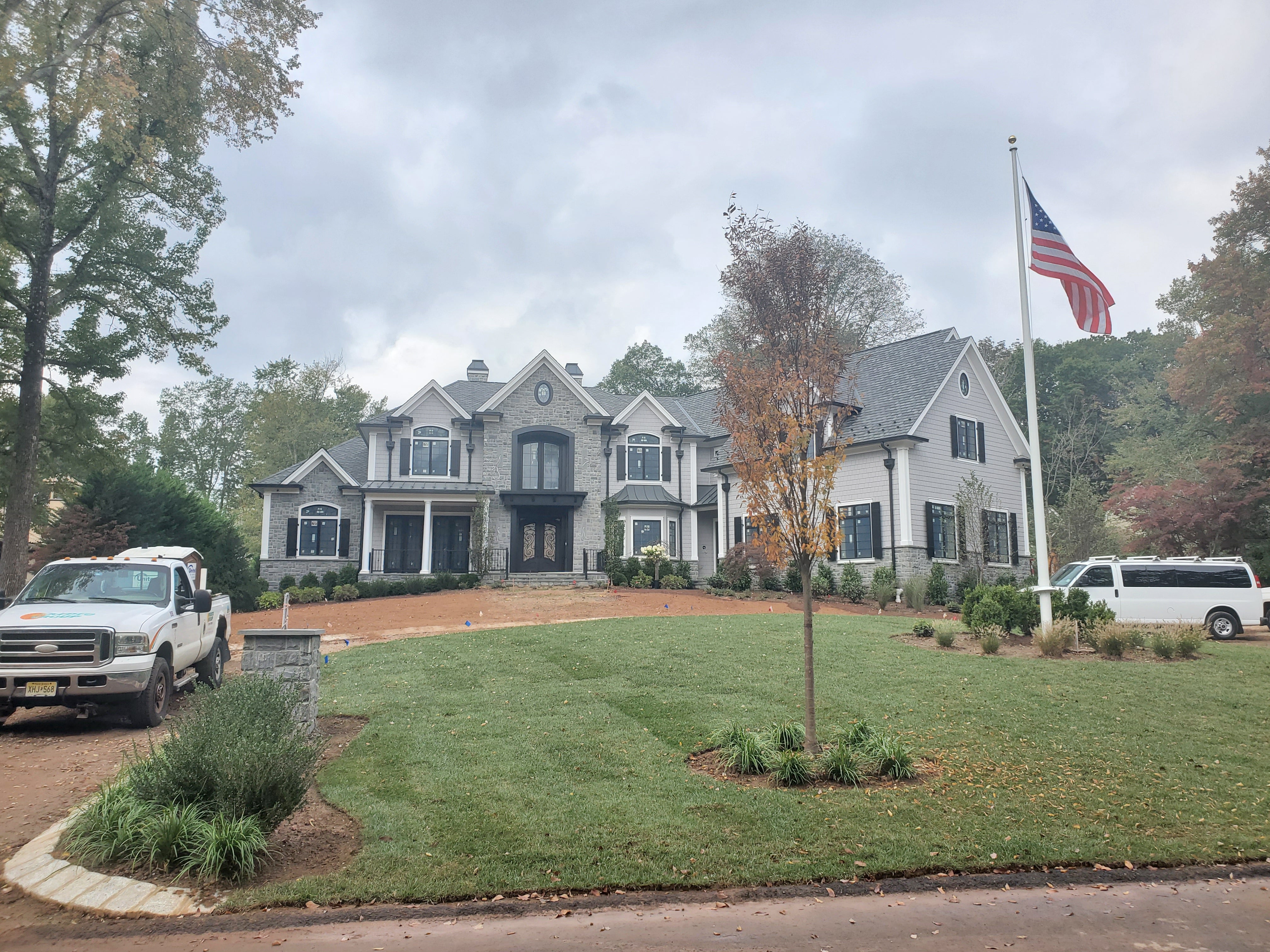 Commercial External Fiberglass Flagpole - Gates Flag & Banner