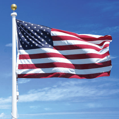 Flagpole Parts Bundle (FLAGPOLE NOT INCLUDED) - Gates Flag & Banner