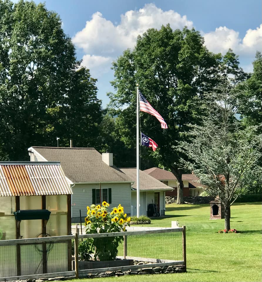 Commercial External Fiberglass Flagpole - Gates Flag & Banner