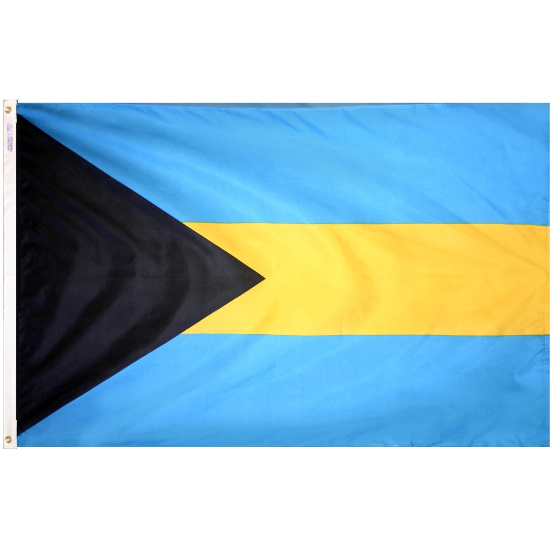 Depiction of Bahamas Flag - Gates Flag & Banner