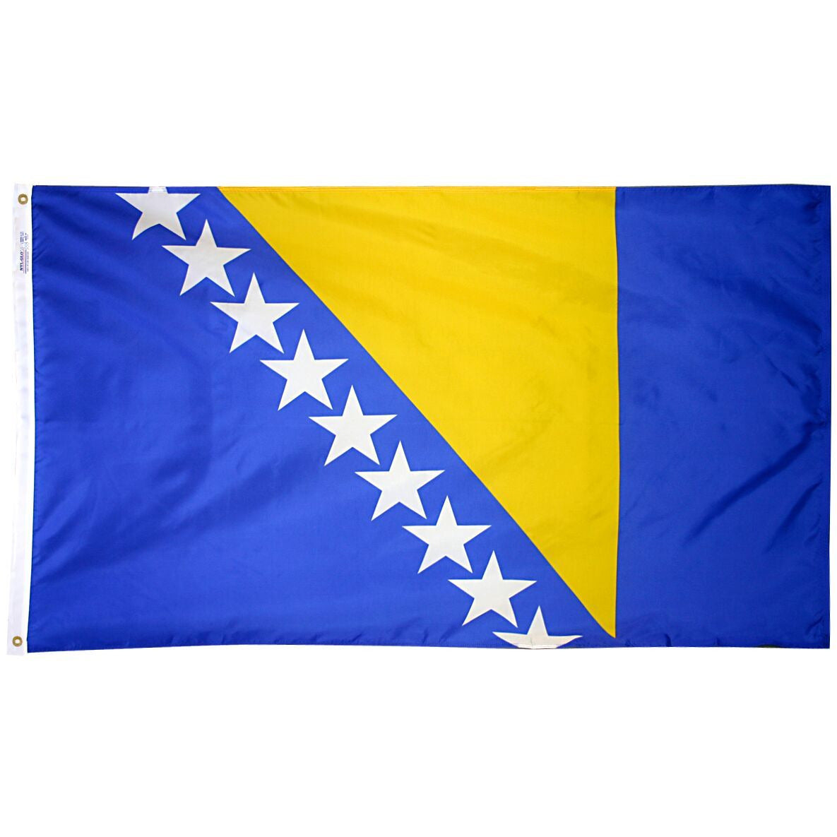 Depiction of Bosnia and Herzegovina Flag - Gates Flag & Banner