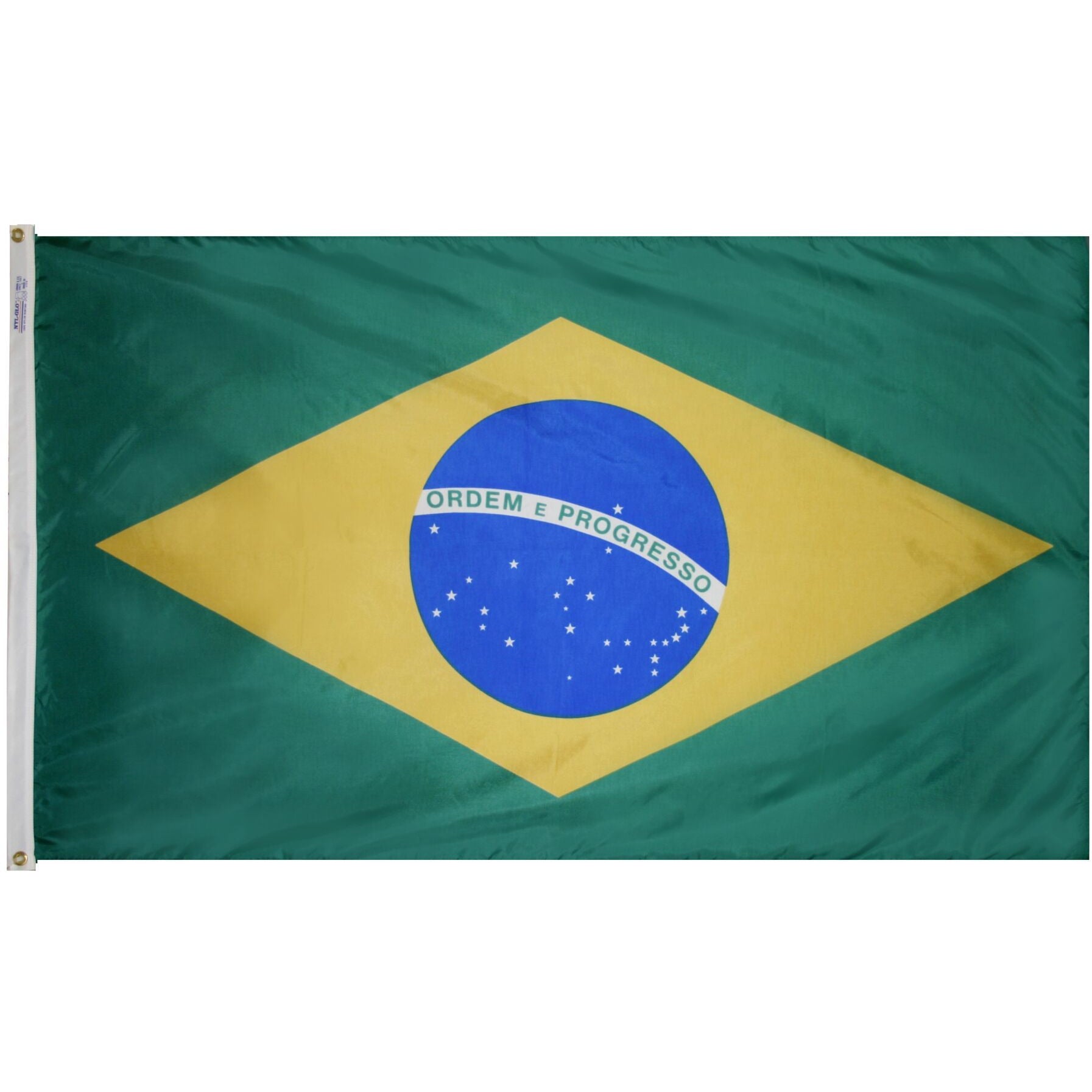 Depiction of Brazil Flag - Gates Flag & Banner