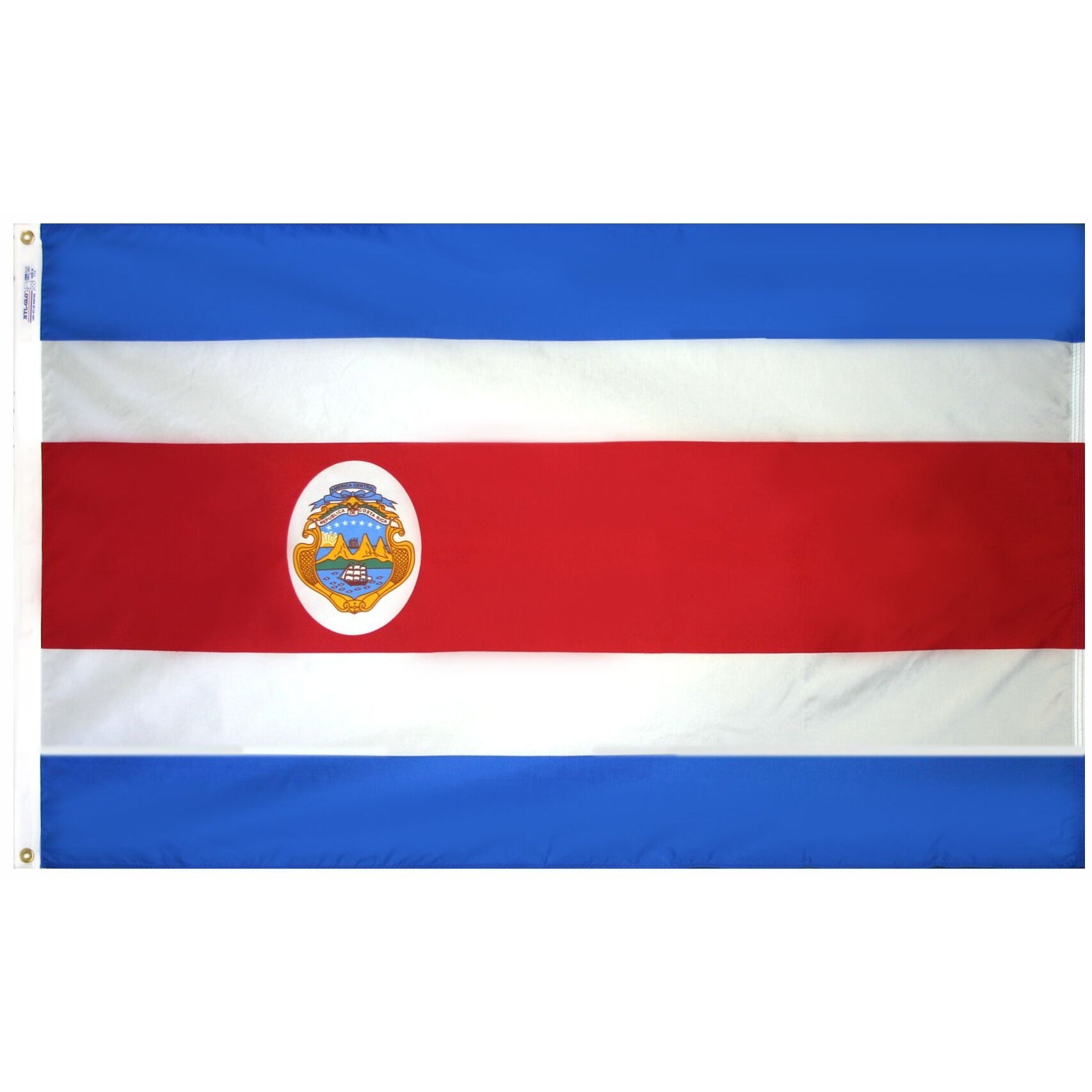 Depiction of Costa Rica Government Flag - Gates Flag & Banner