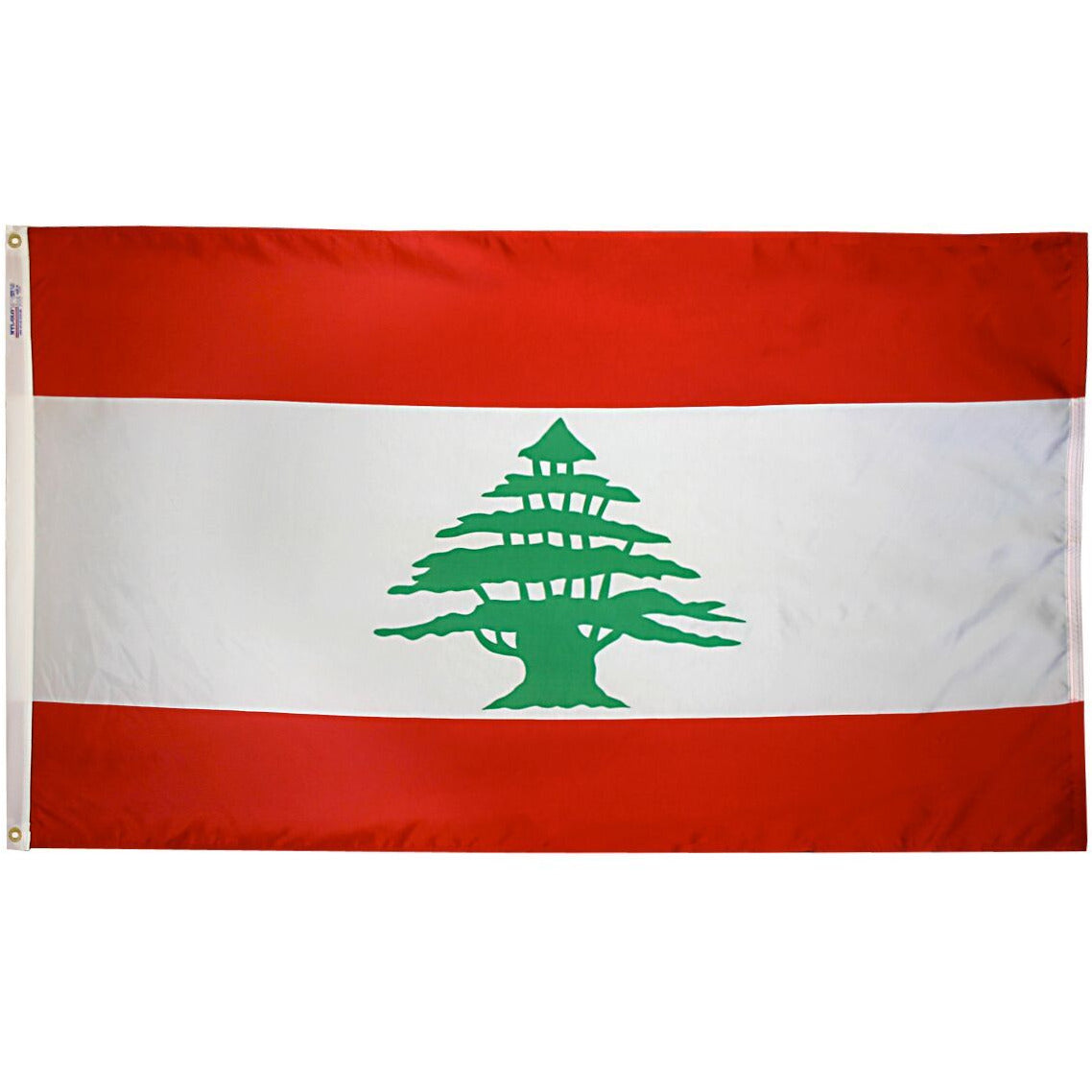 Depiction of Lebanon Flag - Gates Flag & Banner