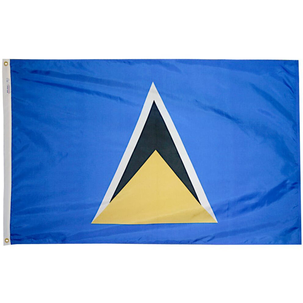St. Lucia Flag - Gates Flag & Banner