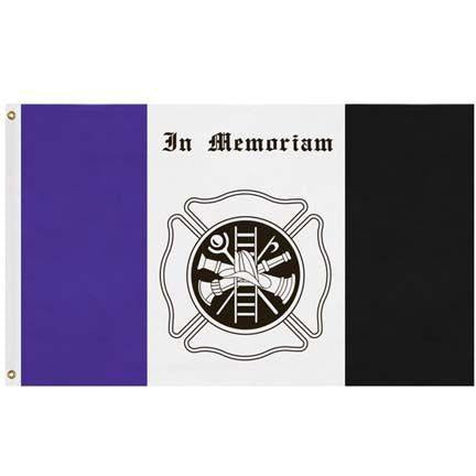 In Memoriam-Fireman Flag