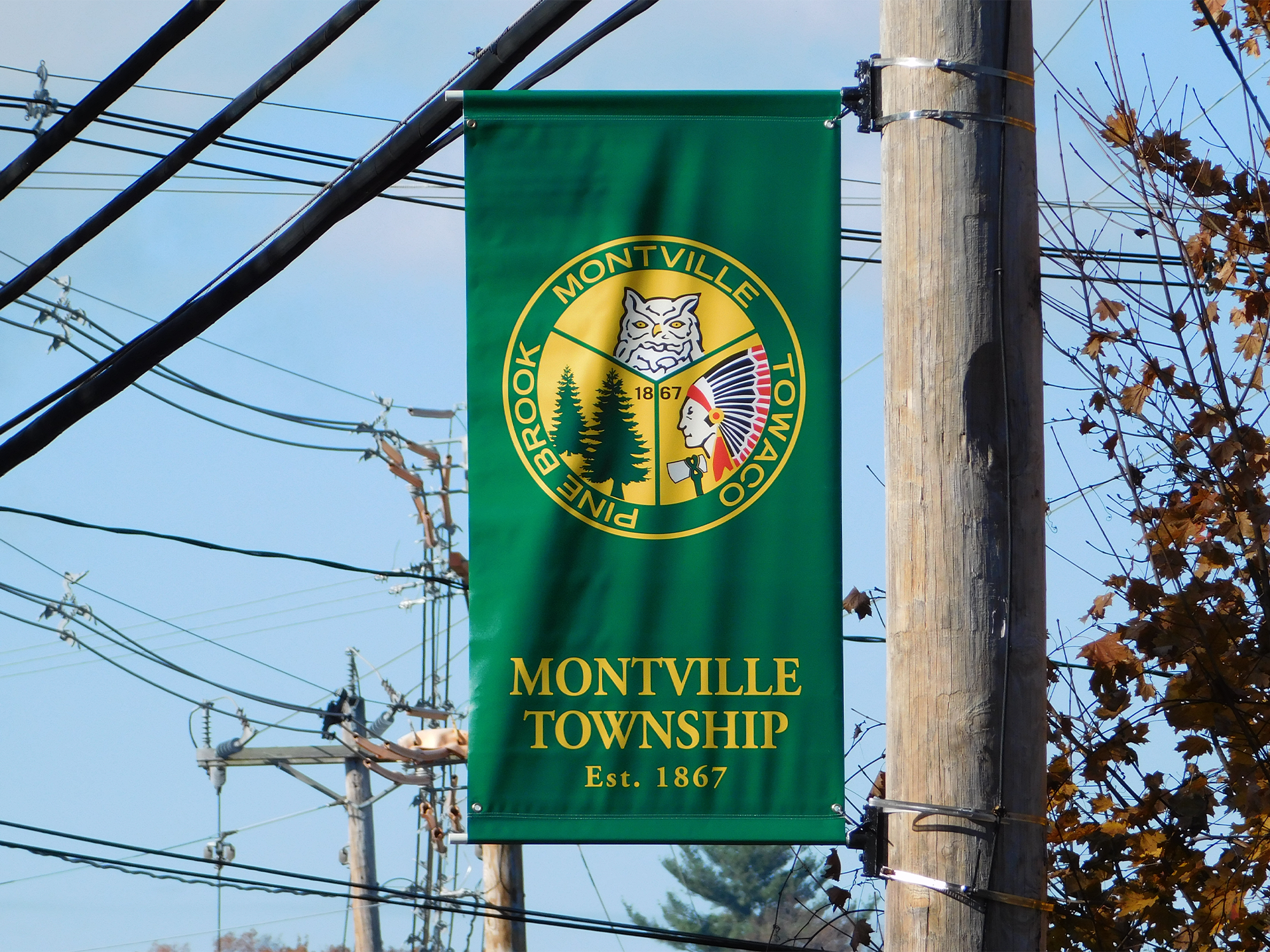 Custom Avenue Lightpole Banners - Gates Flag & Banner