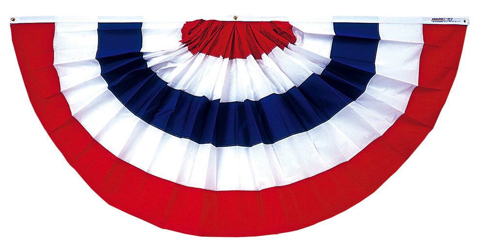 Pleated Full Fan - Gates Flag & Banner
