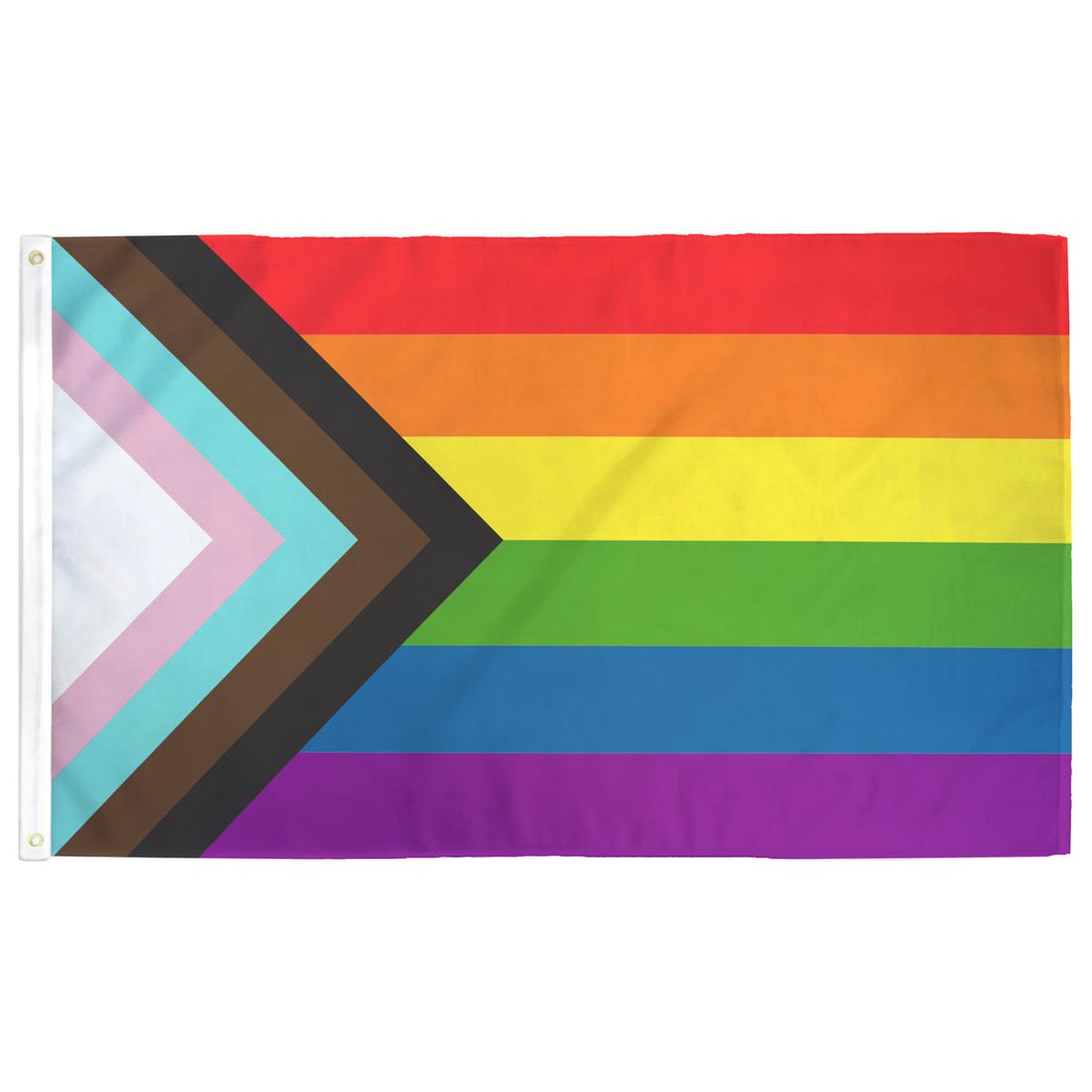 Progress Pride Flag - Gates Flag & Banner