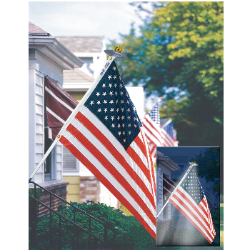 The Mansion Set - Gates Flag & Banner