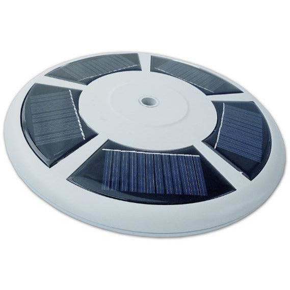 In-Ground Pole Solar Light - Gates Flag & Banner