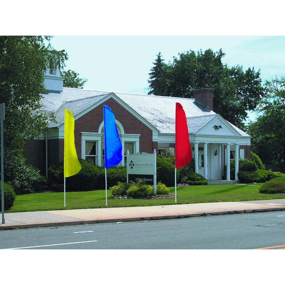 Solid Color Feather Flag - Gates Flag & Banner