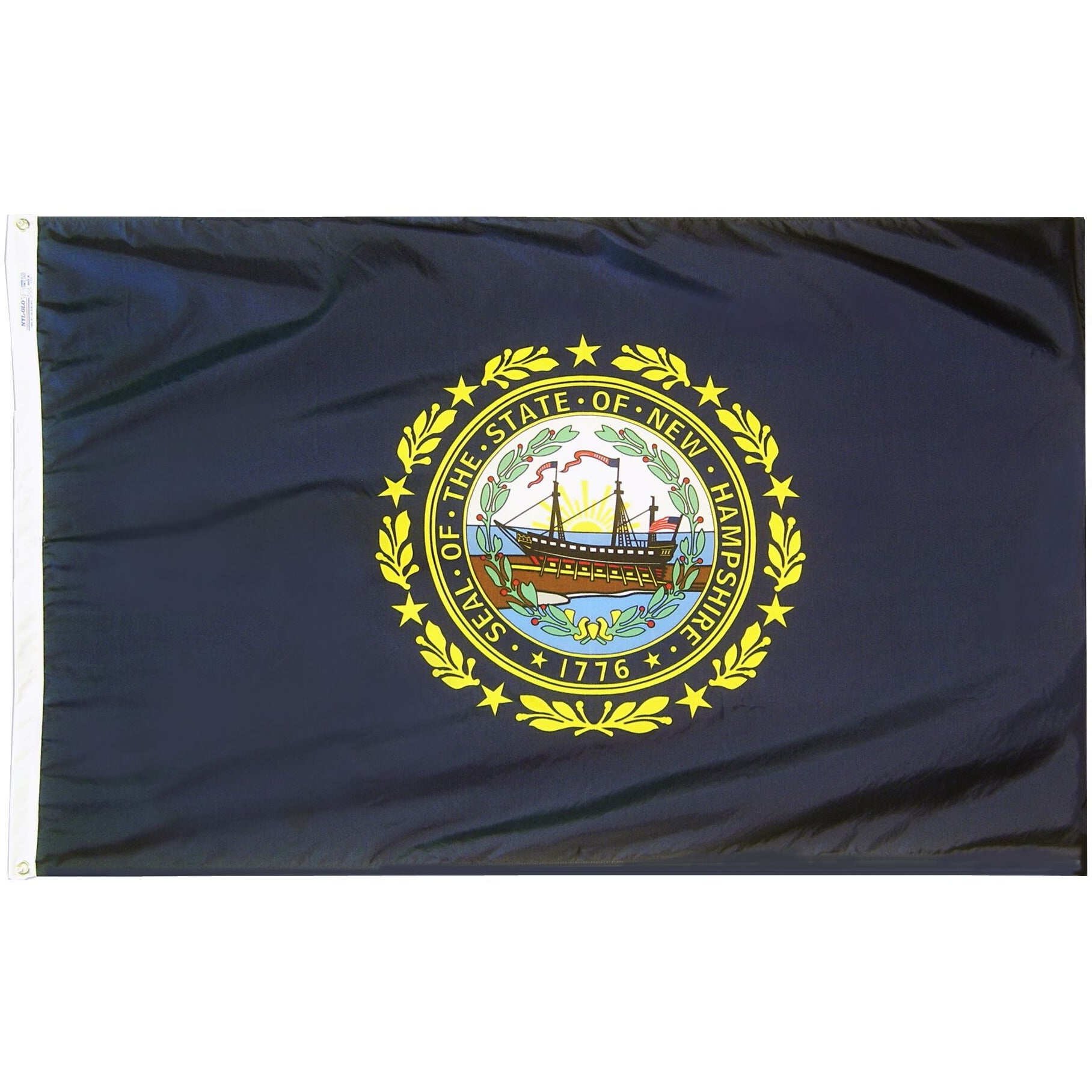 Depiction of New Hampshire State Flag - Gates Flag & Banner