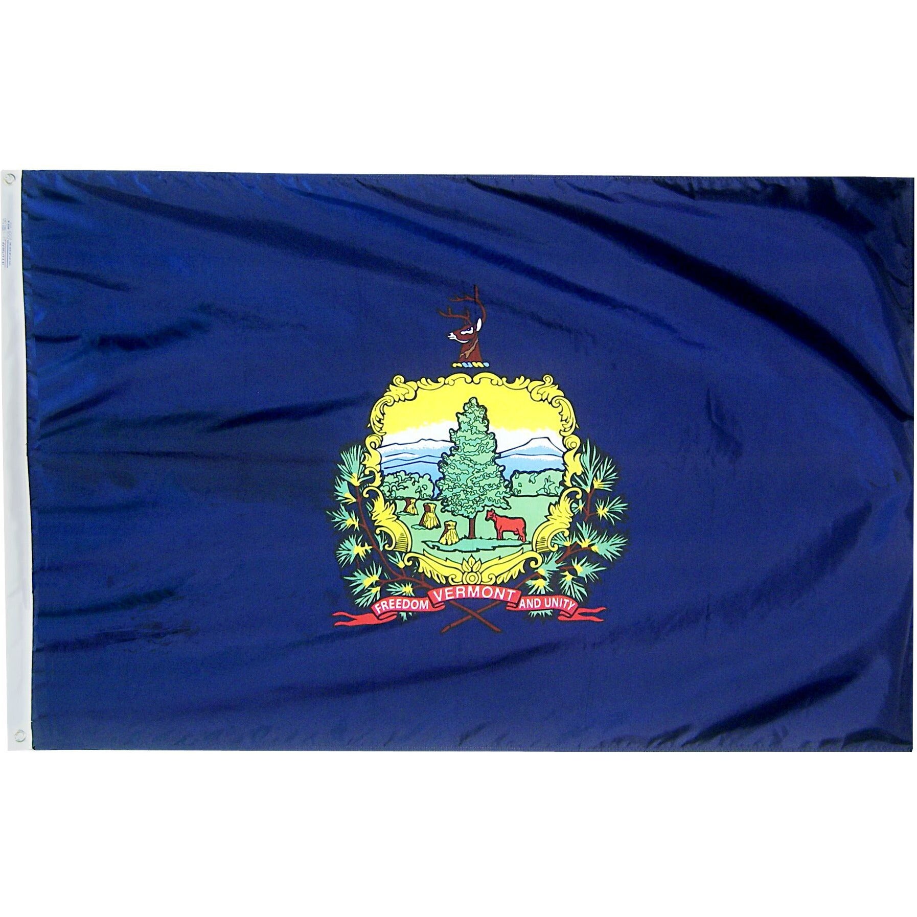 Depiction of Vermont State Flag - Gates Flag & Banner