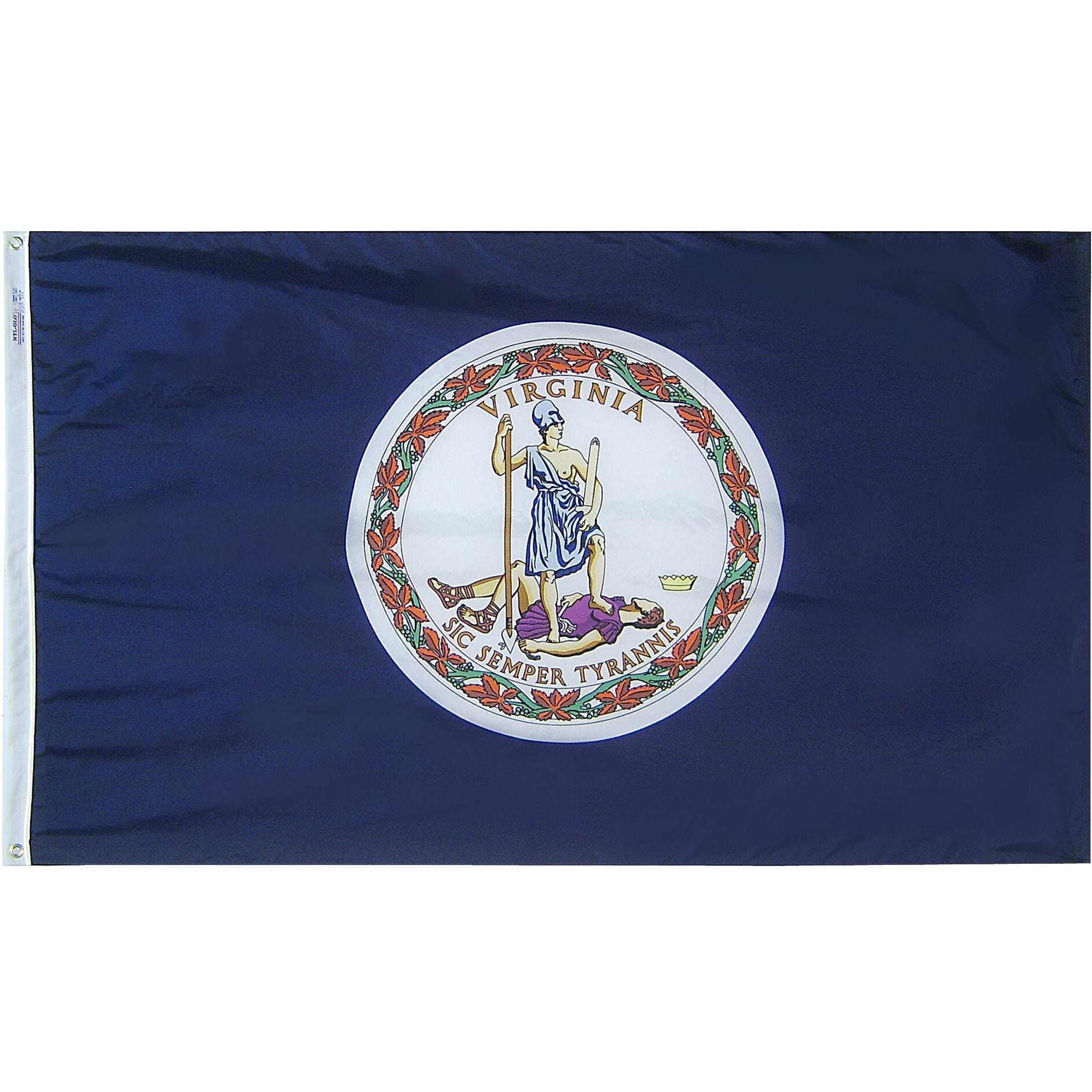 Depiction of Virginia State Flag - Gates Flag & Banner