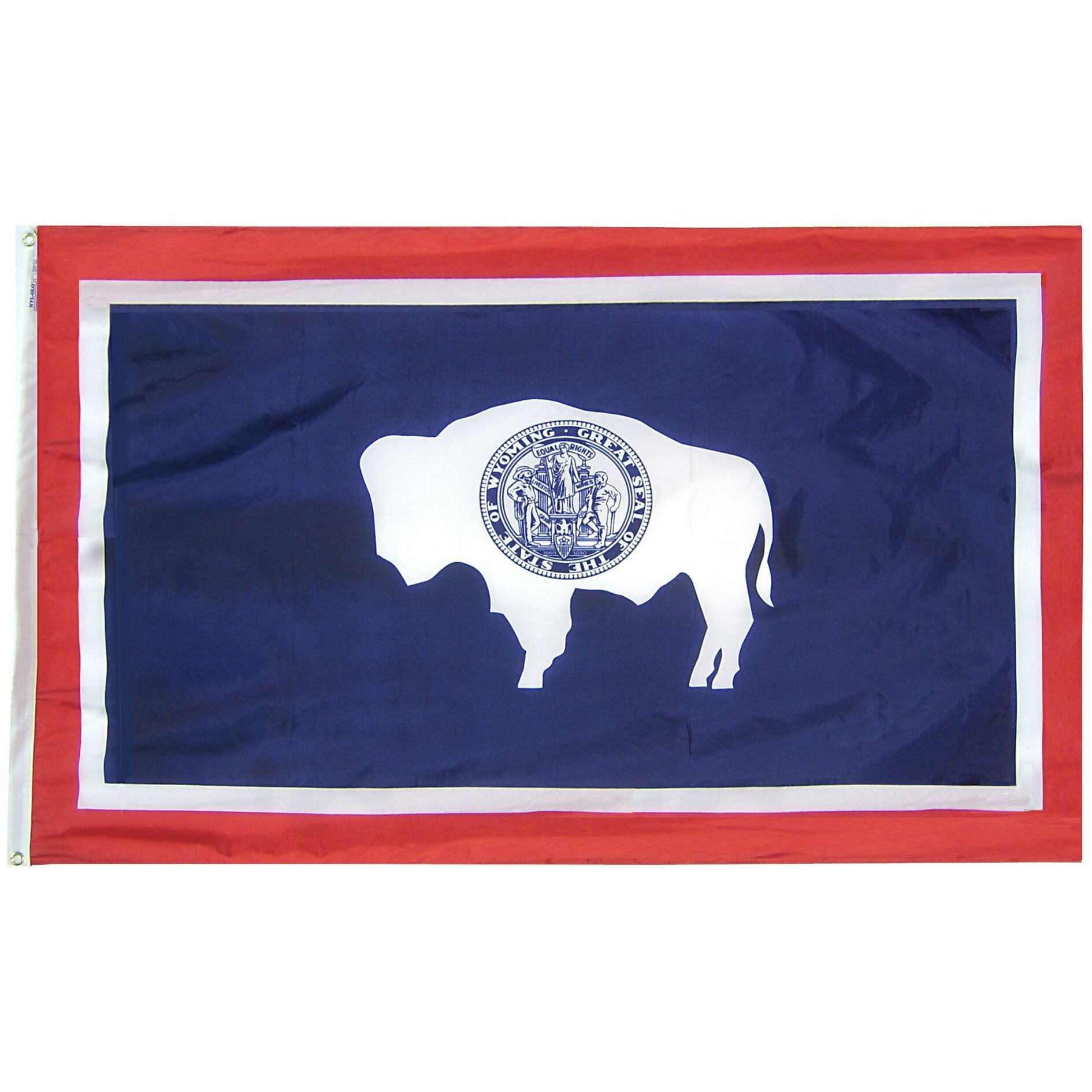 Depiction of Wyoming State Flag - Gates Flag & Banner