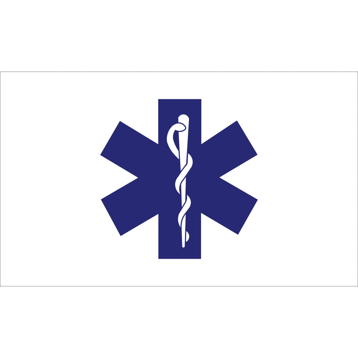 Star of Life Flag - Gates Flag & Banner