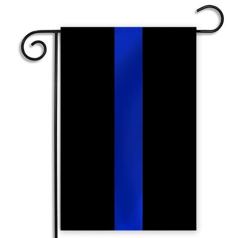 Thin Blue Line Garden Banner - Gates Flag & Banner